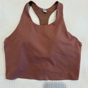 Uniqlo Dusty Rose Sports Bra